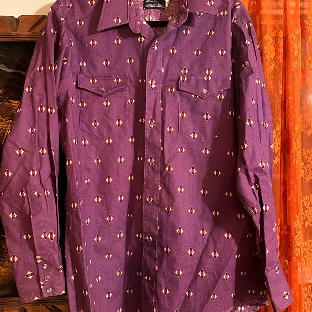 Vintage Wrangler Pearl Snap